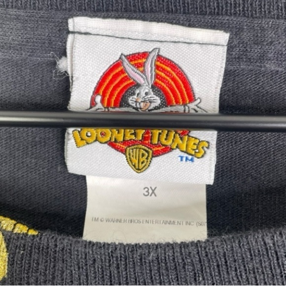 Looney Tunes Men’s Taz All Over Front Screen Print T-shirt - Picture 2 of 3